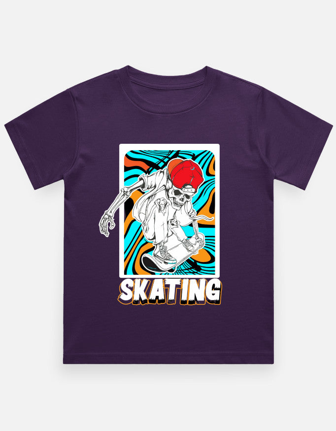 Kids Skating T-Shirt