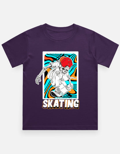 Kids Skating T-Shirt