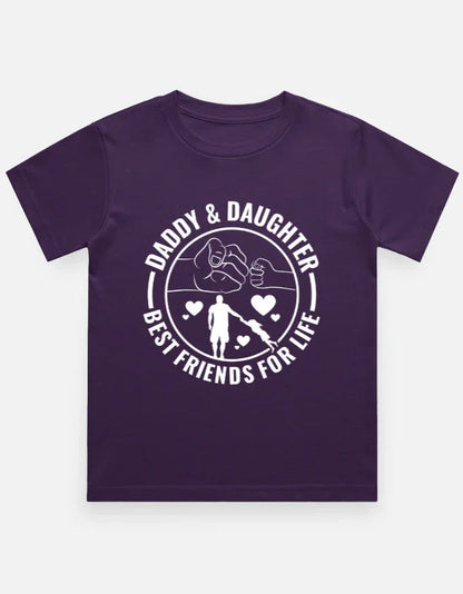 Dad Daughter Best Friends for Life Combo Matching T-Shirt dad daughter, Fly Bundles, Fly Bundles Parent Product