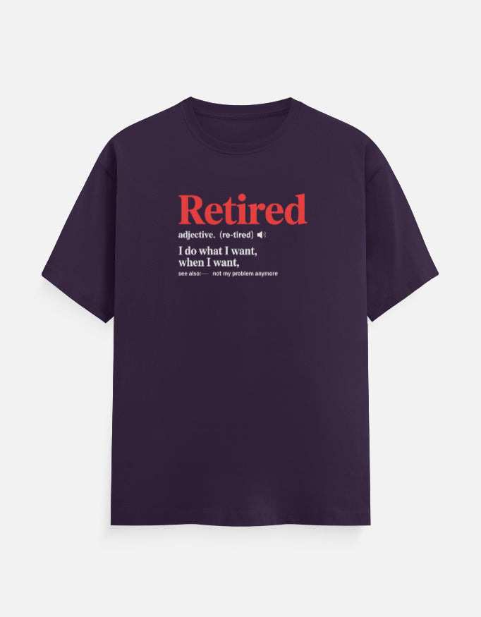 Retired Definition T-Shirt
