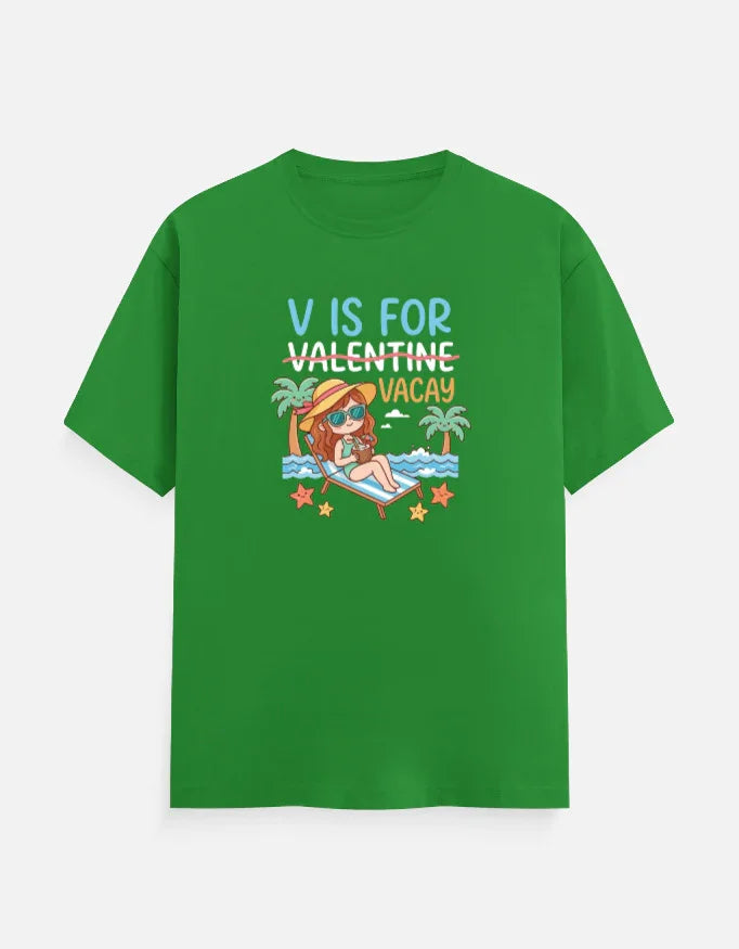 Vis for Vacay Beach T-Shirt - Red / S