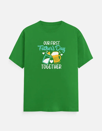 Our First Fathers day Matching Combo T-Shirt Our First Fathers day Matching Combo T-Shirt - Default Title
