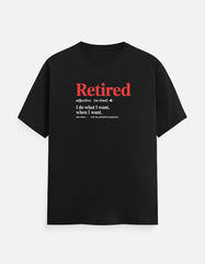 Retired Definition T-Shirt