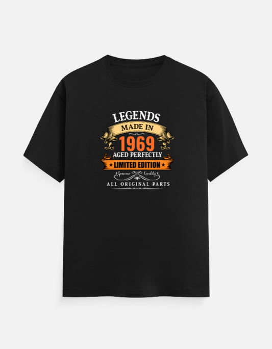 Legends made in 1969 Birthday T-Shirt