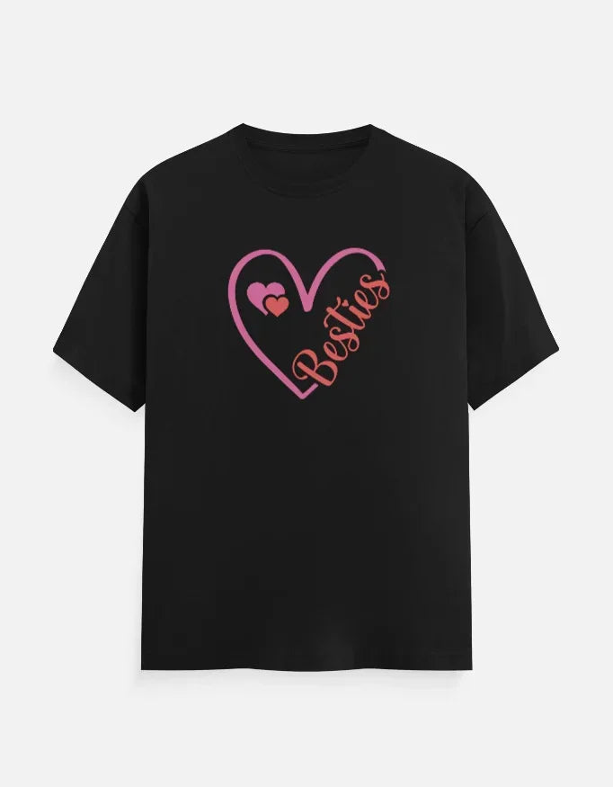 Besties Love Art T-Shirt