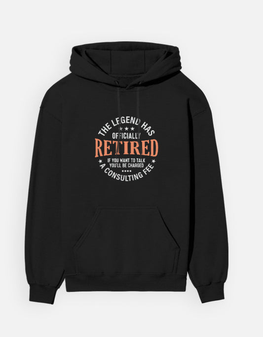 The Legend Retired - Unisex Hoodie
