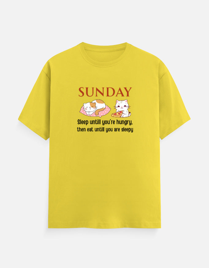 Sunday Eat Sleep Repeat T-Shirt