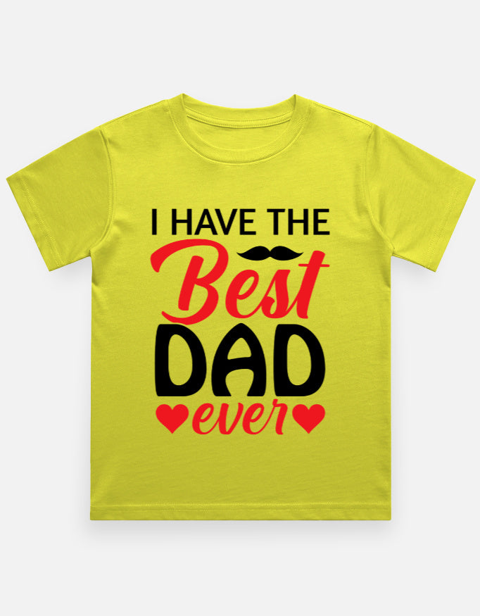 Best DAD Ever - Dad Son Matching T-Shirt Outfit The Shophaul Designs
