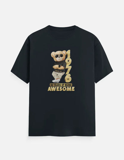 1976 | 50 Years of Being Awesome Teddy Bear Men T-Shirt