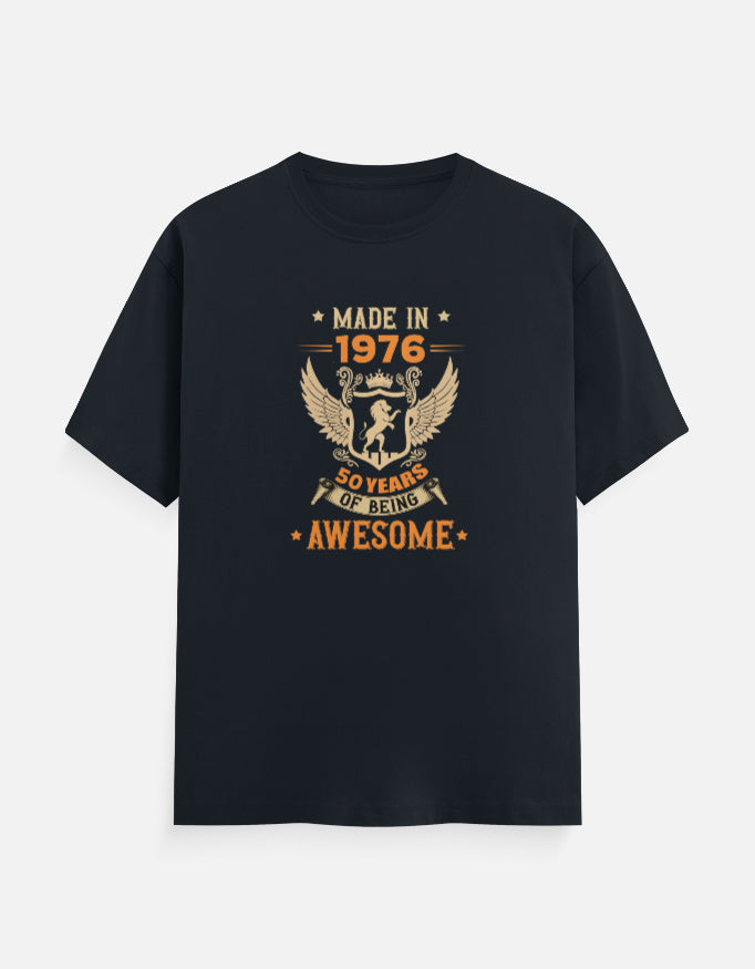Made in 1976 | 50 Years of being Awesome T-Shirt