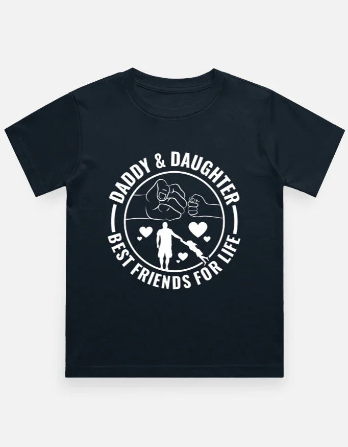 Dad Daughter Best Friends for Life Combo Matching T-Shirt dad daughter, Fly Bundles, Fly Bundles Parent Product