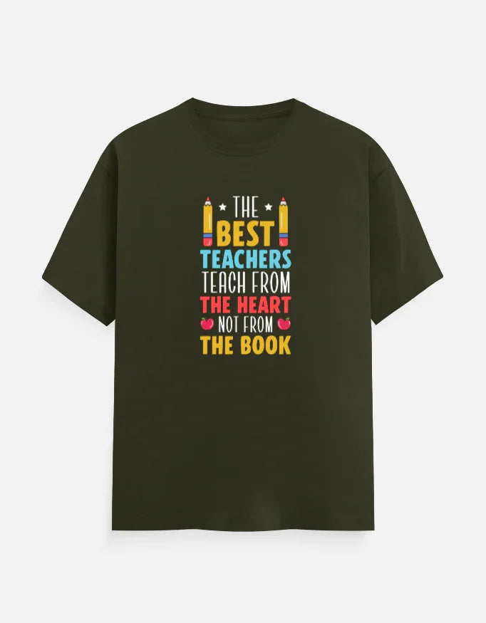 Best Teachers Teach From the Heart T-Shirt