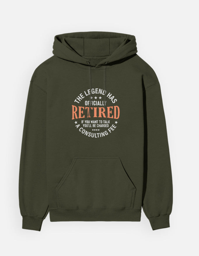 The Legend Retired - Unisex Hoodie