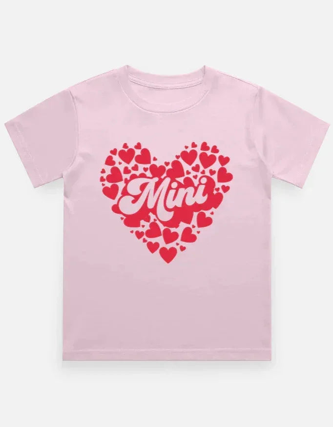 Mama Mini MoM Daughter Matching Combo T-shirt Fly Bundles, Fly Bundles Parent Product