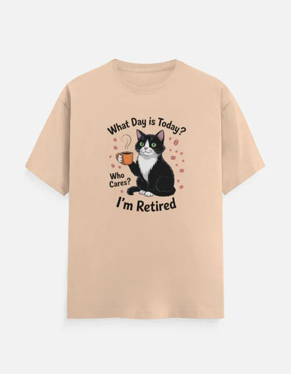 I'M Retired Cat T-Shirt