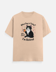 I'M Retired Cat T-Shirt