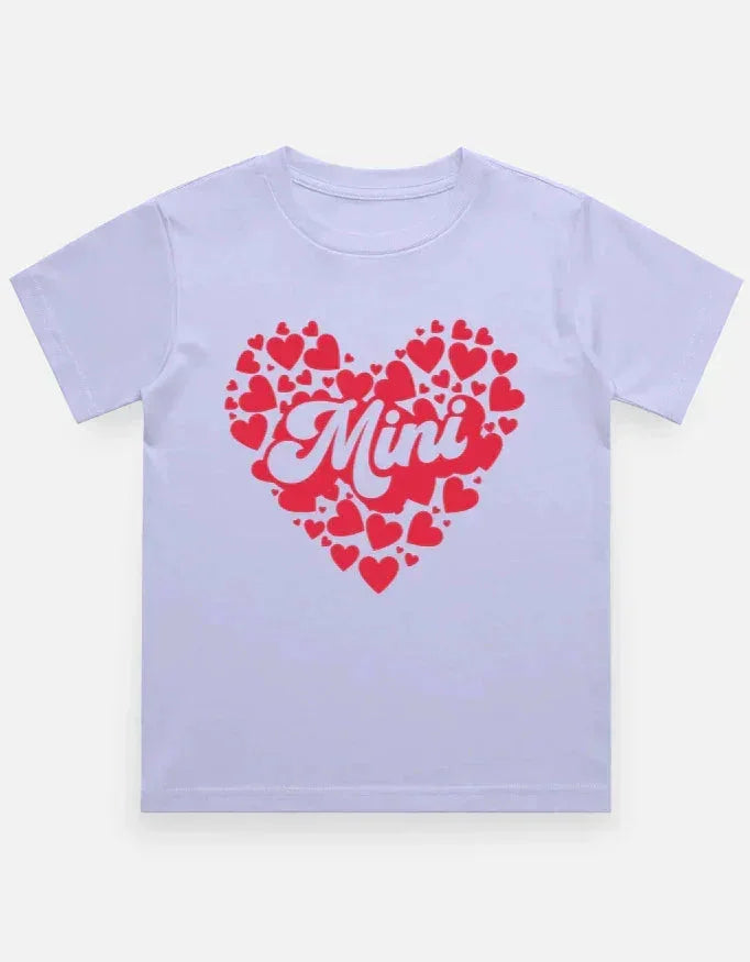 Mama Mini MoM Daughter Matching Combo T-shirt Fly Bundles, Fly Bundles Parent Product