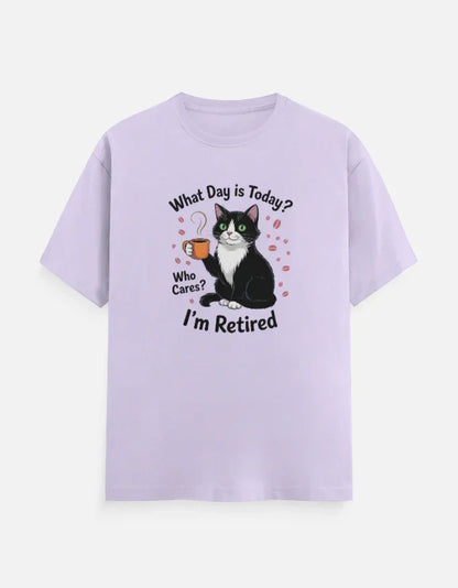 I'M Retired Cat T-Shirt
