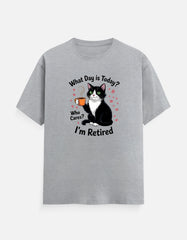I'M Retired Cat T-Shirt