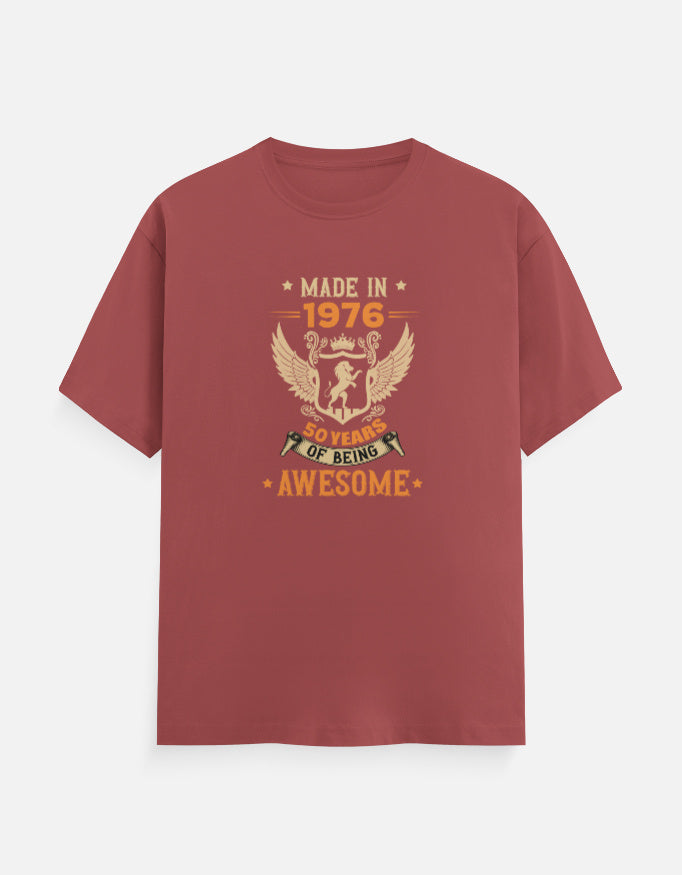 Made in 1976 | 50 Years of being Awesome T-Shirt