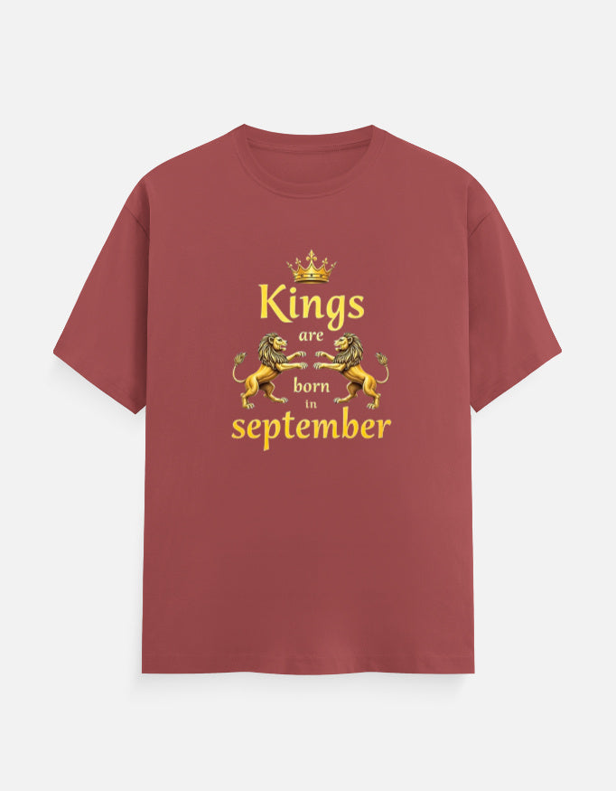 Kings are born in September T-Shirt