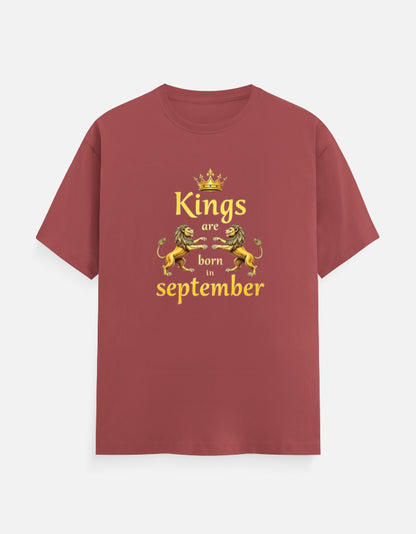 Kings are born in September T-Shirt