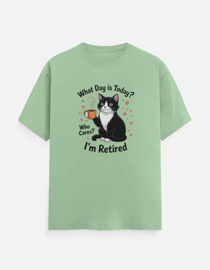 I'M Retired Cat T-Shirt