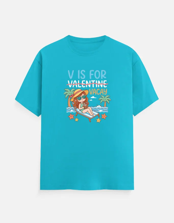 Vis for Vacay Beach T-Shirt - White / S