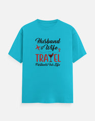 Husband and Wife Travel Partners for Life T-Shirt