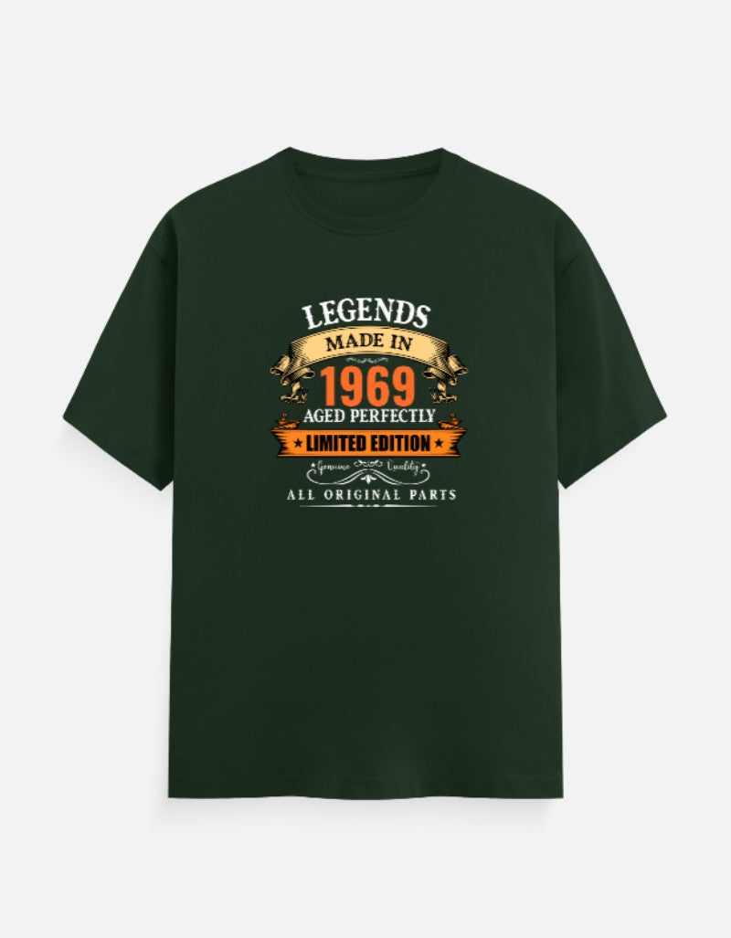 Legends made in 1969 Birthday T-Shirt