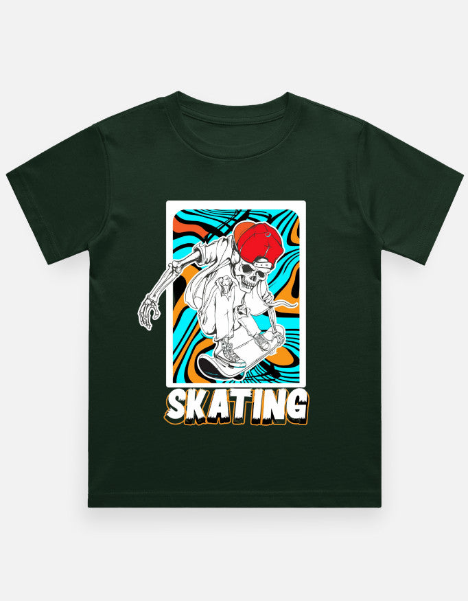 Kids Skating T-Shirt