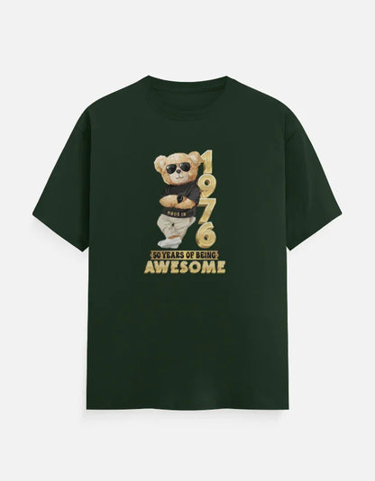 1976 | 50 Years of Being Awesome Teddy Bear Men T-Shirt