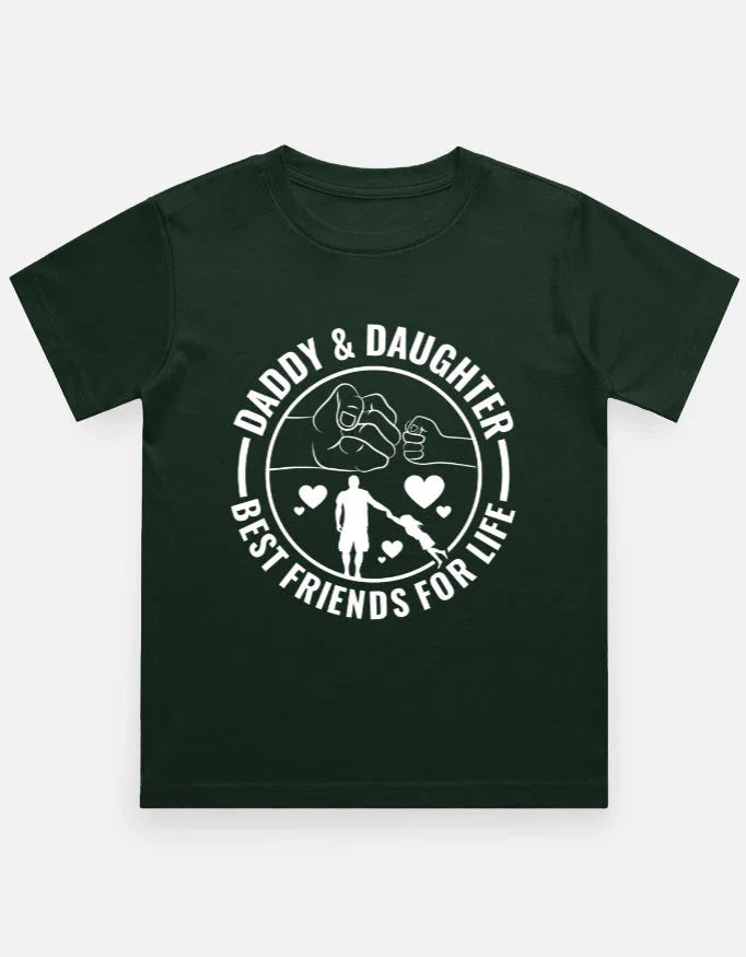 Dad Daughter Best Friends for Life Combo Matching T-Shirt dad daughter, Fly Bundles, Fly Bundles Parent Product