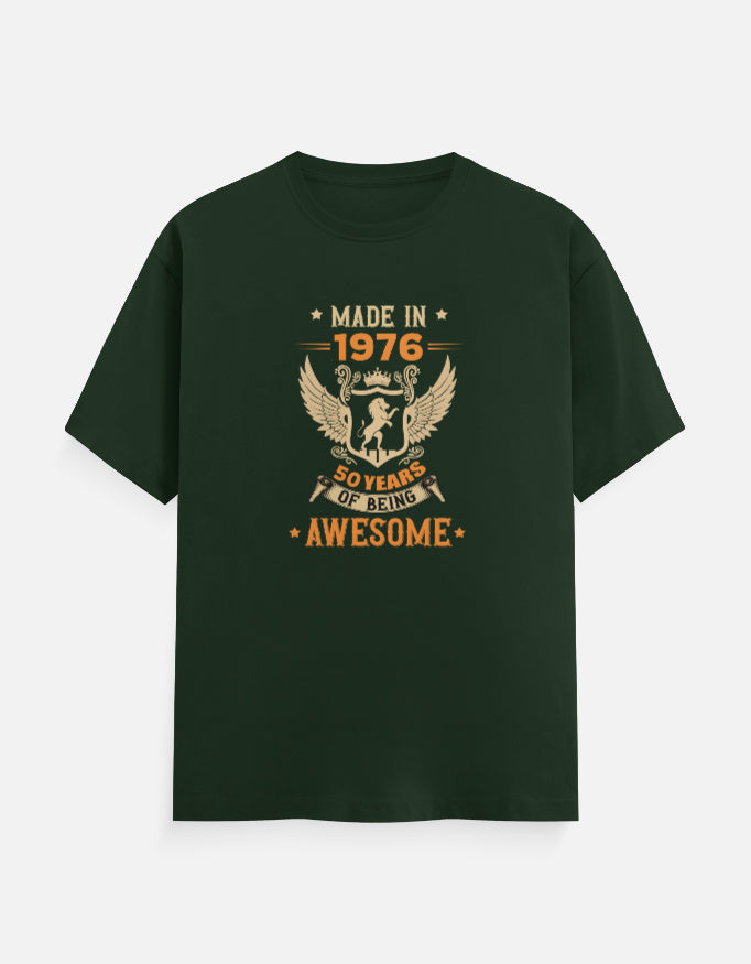 Made in 1976 | 50 Years of being Awesome T-Shirt