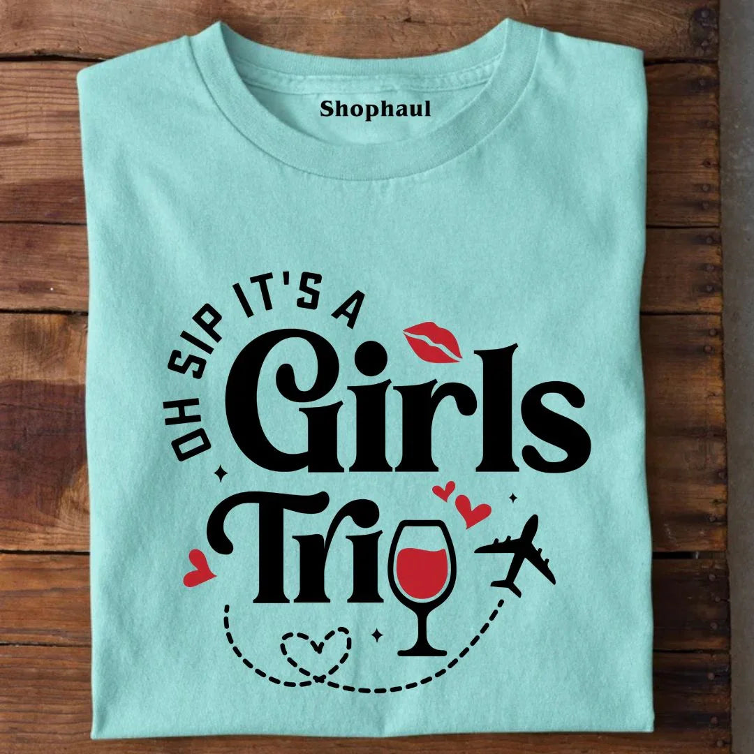 Girls Trip group T-Shirt for vacation - Mint / XS girl travel, girl trip, girls trip, women trip, women's trip