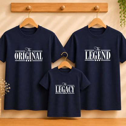 The Original Legend Legacy T-Shirt Matching Combo