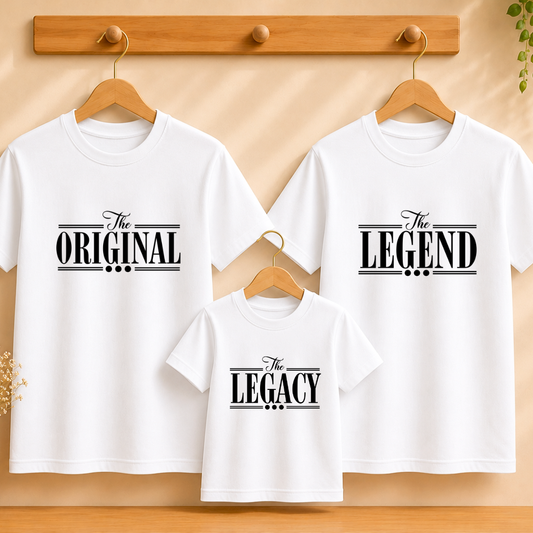The Original Legend Legacy T-Shirt Matching Combo
