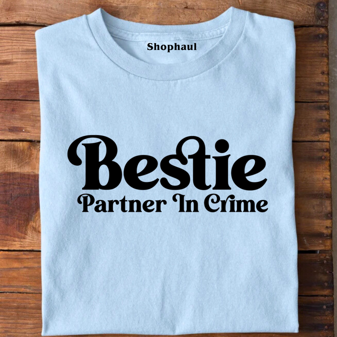Bestie Partner in Crime T-Shirt