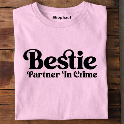 Bestie Partner in Crime T-Shirt