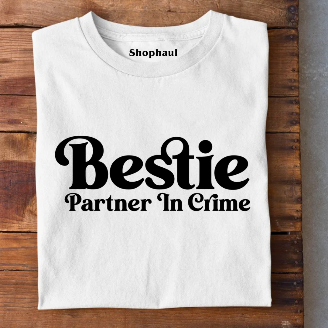 Bestie Partner in Crime T-Shirt