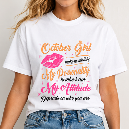 October Girl T-Shirt for Women