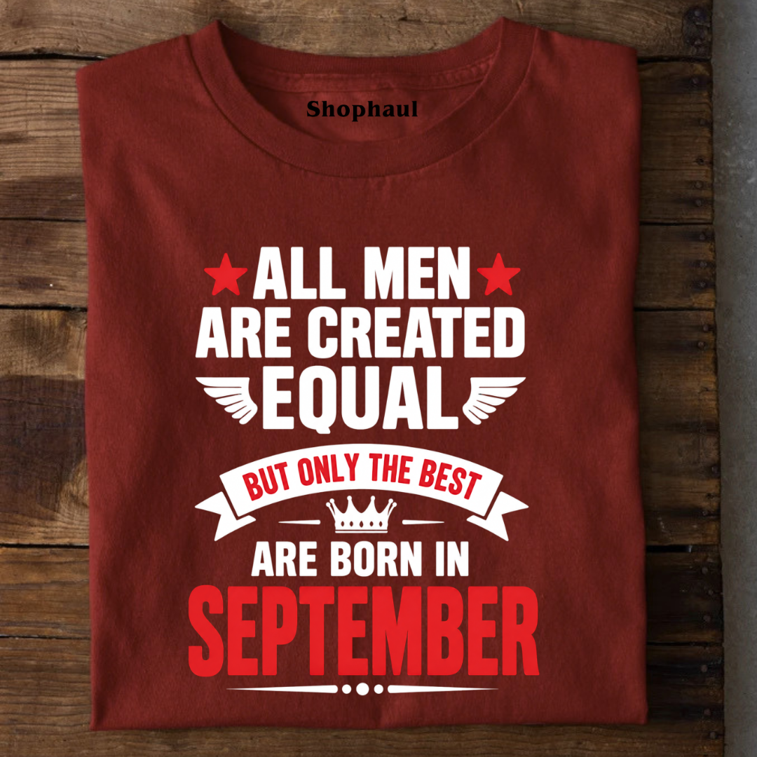 Best are Born in September T-Shirt