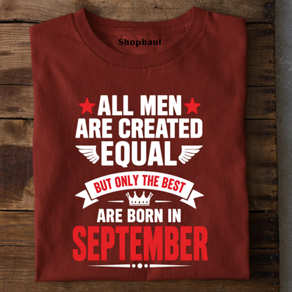 Best are Born in September T-Shirt