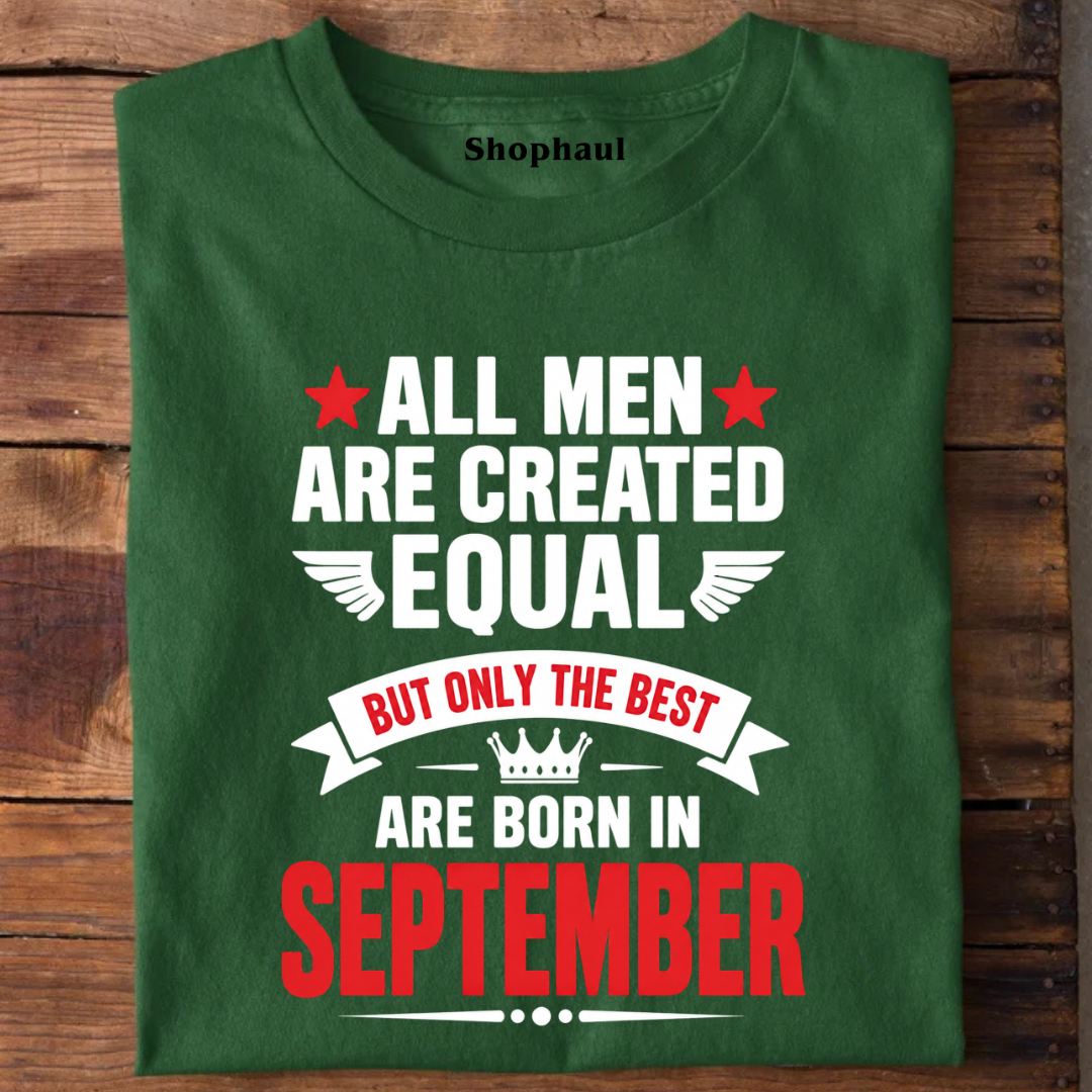 Best are Born in September T-Shirt