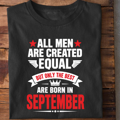 Best are Born in September T-Shirt