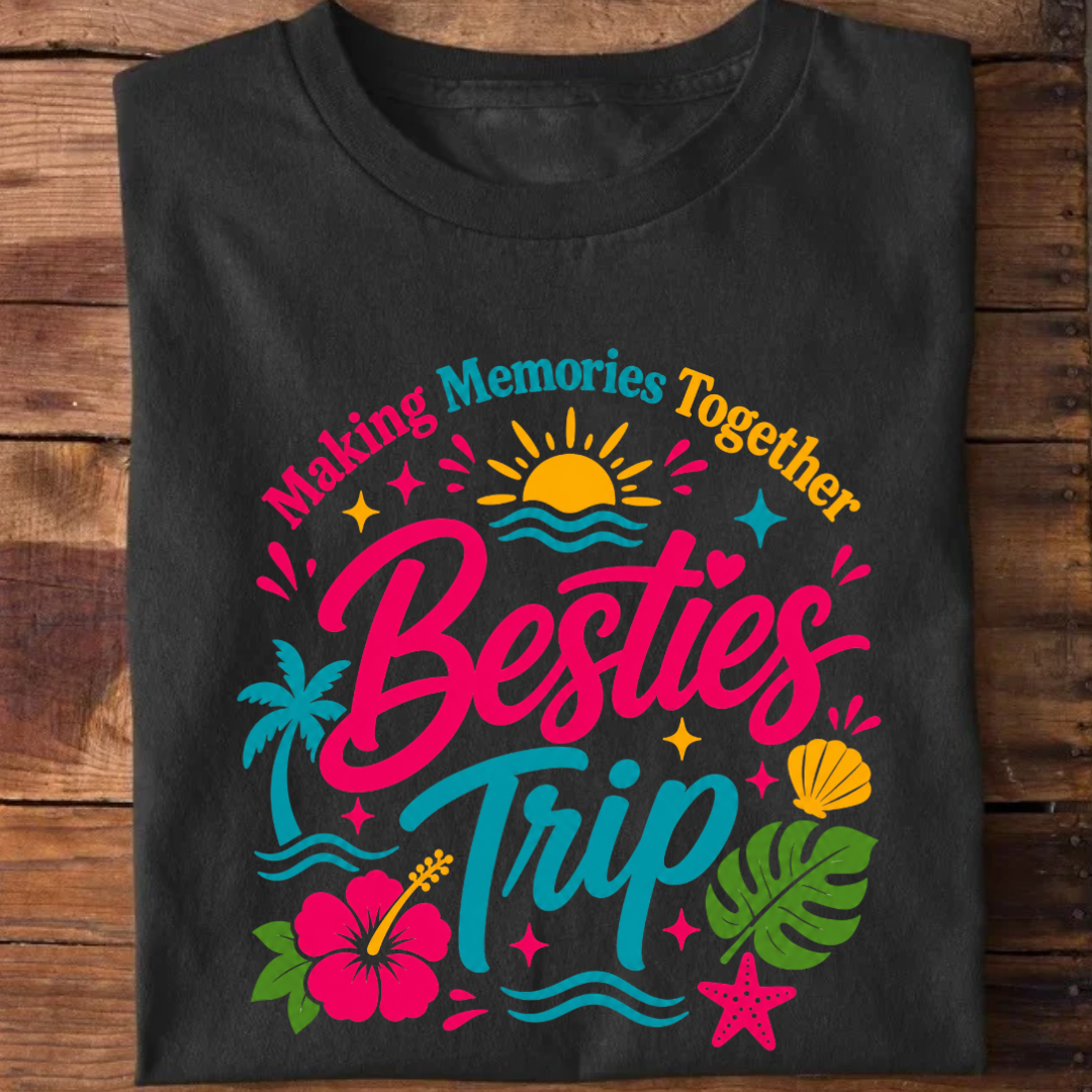 Friends Besties Trip T-Shirt