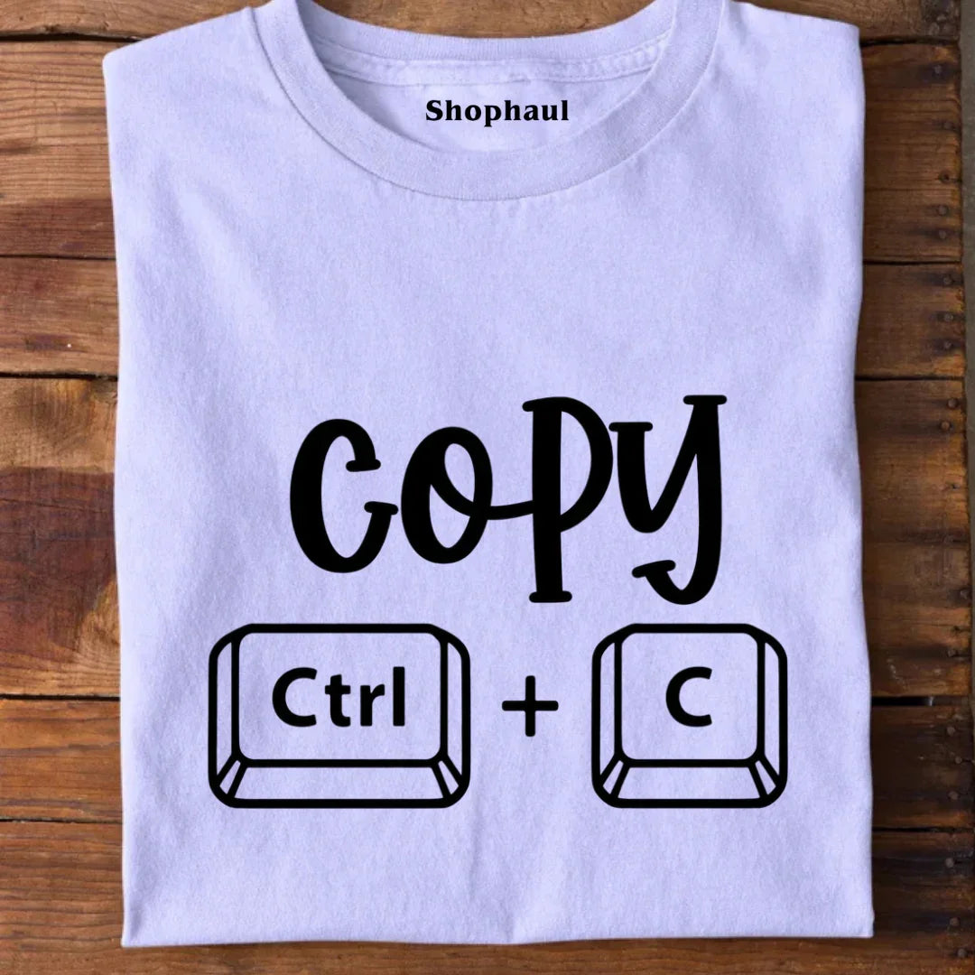 Copy Paste combo T-Shirt Copy Paste combo T-Shirt - Lavender / S