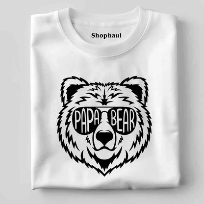 Papa Bear Baby Bear T-Shirt Combo