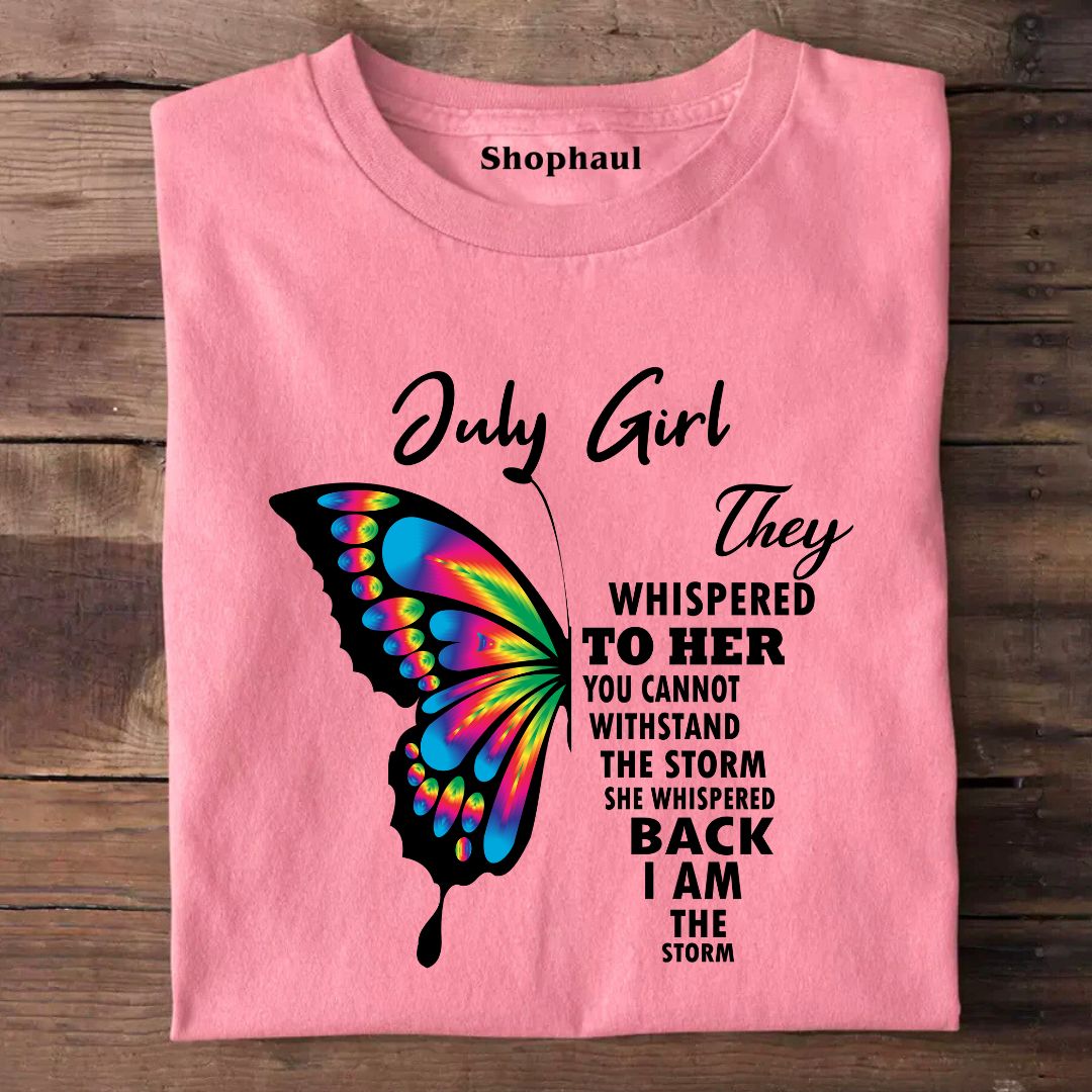 July Birthday Girl T-Shirt