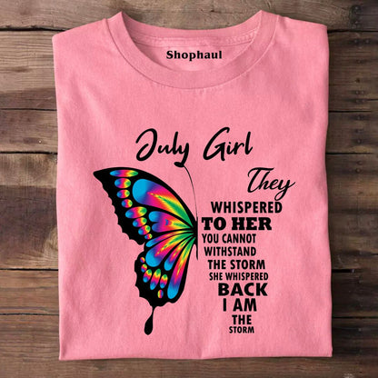 July Birthday Girl T-Shirt